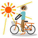 ダイエット350日目　暑くなる季節の自転車通勤